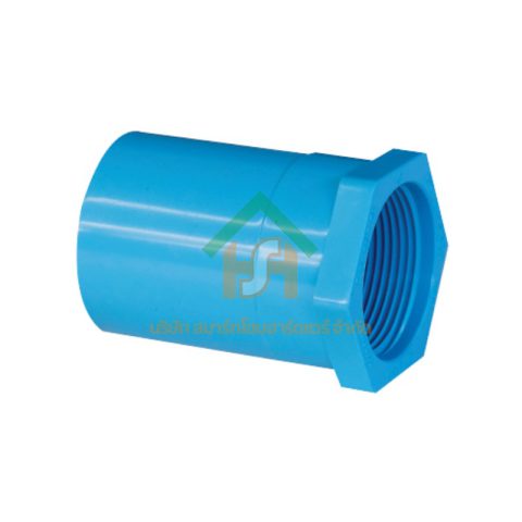 ข้อต่อเกลียวใน พีวีซี ข้อต่อเกลียวใน PVC ขนาด 2.1/2" (2 นิ้ว ครึ่ง) จำนวน 1 ชิ้น/แพ็ค : ดี.เอส.เอ.ไอ (DSAI) DSAI.SET.068