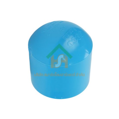 ฝาครอบ พีวีซี ฝาครอบพีวีซี ฝาครอบ PVC ฝาครอบPVC ขนาด 4" (4 นิ้ว) จำนวน 1 ชิ้น/แพ็ค : ดี.เอส.เอ.ไอ (DSAI) DSAI.SET.087