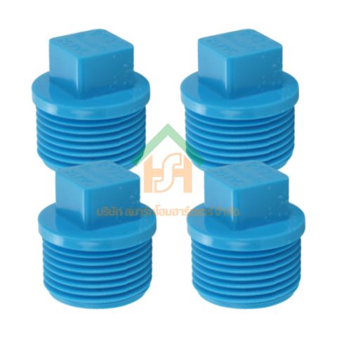 ปลั๊กอุดพีวีซี ปลั๊กอุด พีวีซี ปลั๊กอุดPVC ปลั๊กอุด PVC ขนาด 1" (1 นิ้ว) จำนวน 4 ชิ้น/แพ็ค : ดี.เอส.เอ.ไอ (DSAI) DSAI.SET.101