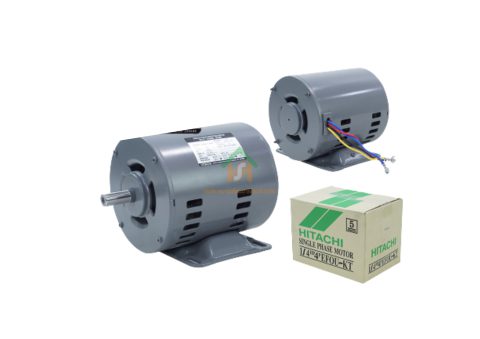 มอเตอร์ ฮิตาชิ HITACHI มอเตอร์ไฟฟ้า 1/4HP(0.18kw) 4Pole 1เฟส(220V) รุ่น EFOU-KT สปลิตเฟสสตาร์ท 412002TT01 HIM01