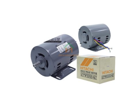 มอเตอร์ ฮิตาชิ HITACHI มอเตอร์ไฟฟ้า 1/3HP(0.25kw) 4Pole 1เฟส(220V) รุ่น EFOU-KT สปลิตเฟสสตาร์ท 412001TT01 HIM02