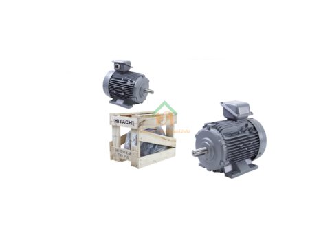 มอเตอร์ ฮิตาชิ HITACHI มอเตอร์ไฟฟ้า 2.0HP(1.50kw) 4Pole 3เฟส(220/380V) รุ่น TFO-K ขาตั้ง 412071TM03 HIM16