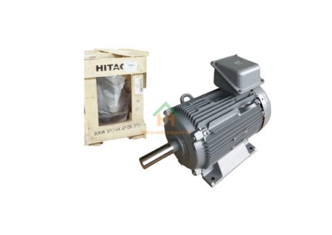 มอเตอร์ ฮิตาชิ HITACHI มอเตอร์ไฟฟ้า 20.0HP(15.00kw) 4Pole 3เฟส(380/415V) รุ่น TFO-KK ขาตั้ง 412101TM03 HIM24