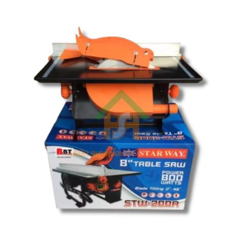 STARWAY โต๊ะเลื่อยวงเดือน เลื่อยวงเดือน โต๊ะเลื่อย 8"นิ้ว รุ่น STW-200A SHOP015.STW.03