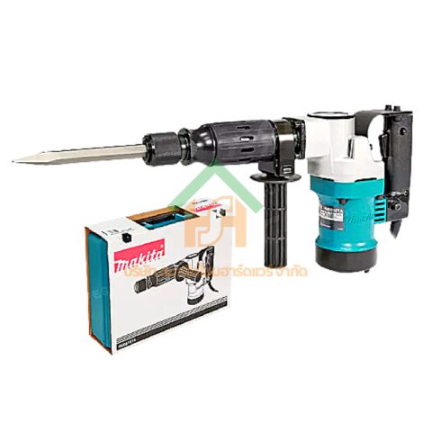 MAKITA HM-0810TA เครื่องสกัดคอนกรีตไฟฟ้า ดอกคอ 17 มิล มอเตอร์ 900 วัตต์แถม!ดอกสกัด 17มิล แถมน้ำมันแย็ก