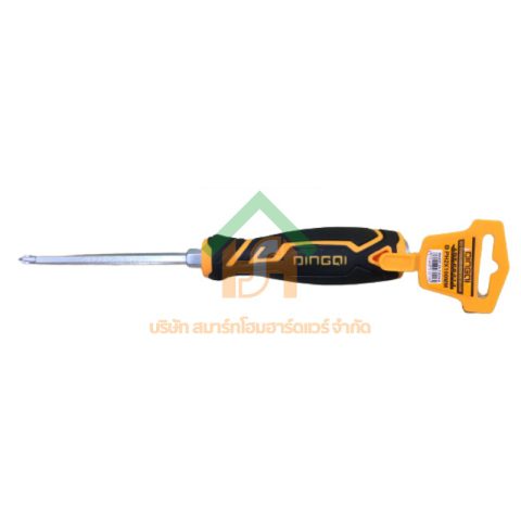 ไขควง ไขควงตอกปากแฉก ไขควงปากแฉก ขนาด 4 นิ้ว DINGQI รุ่น ART68414